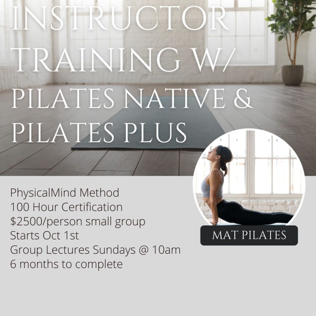 Pilates Instructor Training Certification